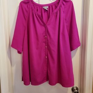 Plus size blouse
